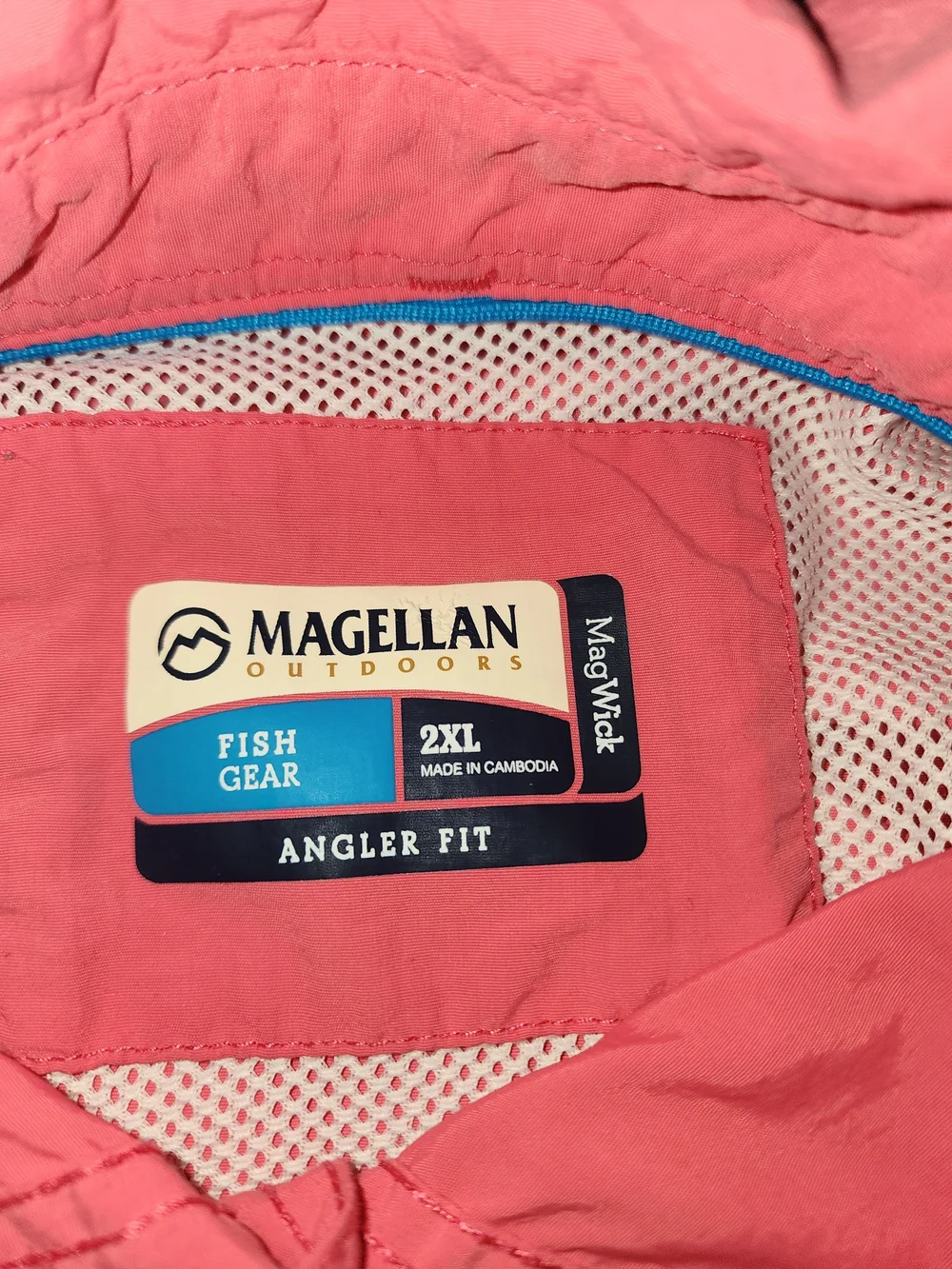 Magellan Outdoors Button Down Shirts - Coral, Teal, Light Blue, Green Bundle